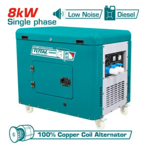 Máy phát điện dùng dầu diesel 8.0kW Total TP280001