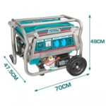 Máy phát điện dùng xăng 3.5 KW Total TP135006E 9