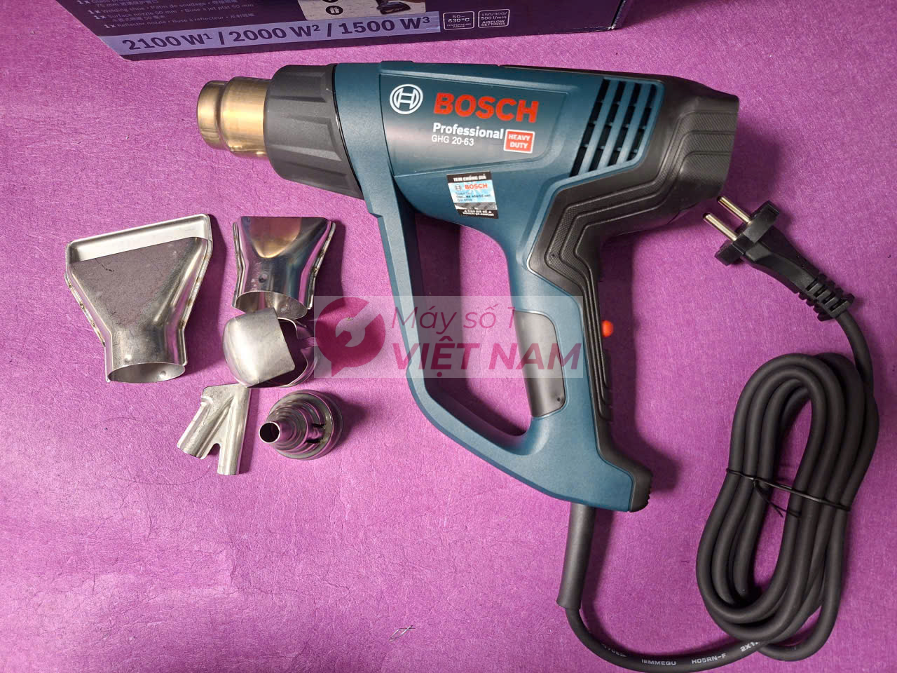 Máy thổi hơi nóng Bosch GHG 20-63 3
