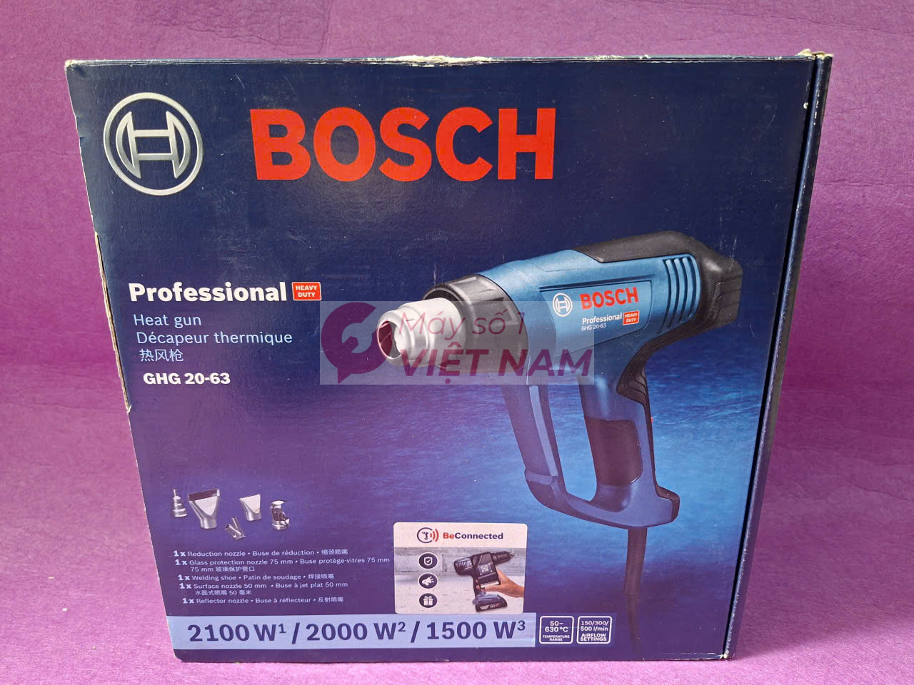 Máy thổi hơi nóng Bosch GHG 20-63 4