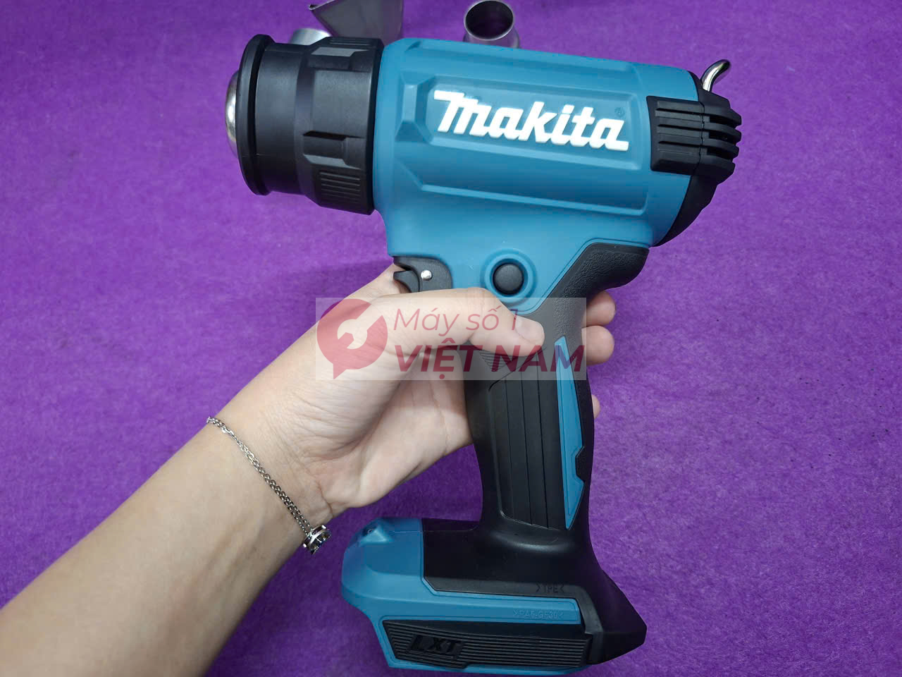 Máy thổi hơi nóng dùng pin 18V Makita DHG180ZK (Chưa pin và sạc) 3