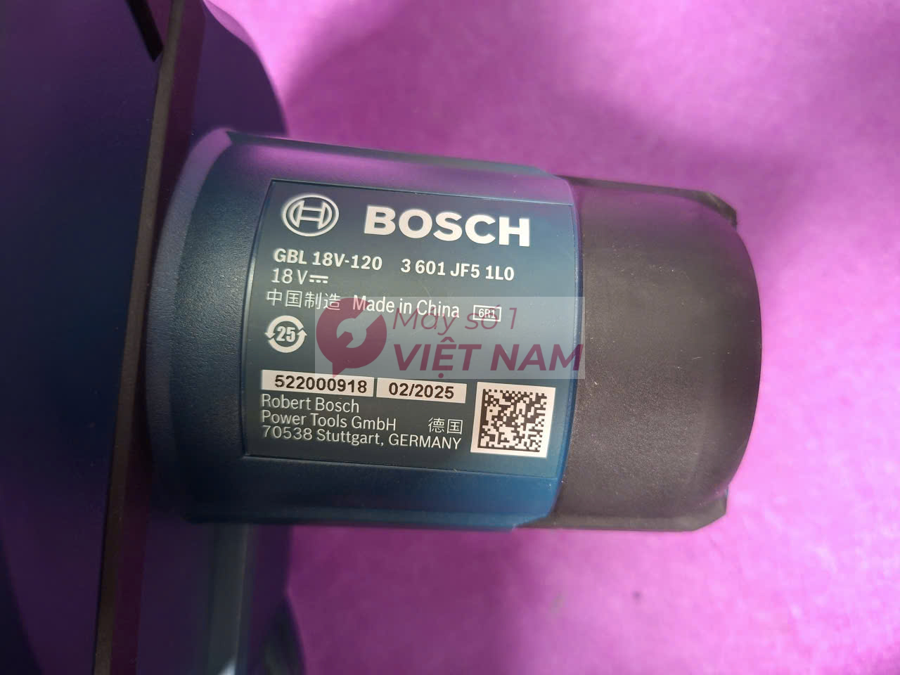 Máy thổi khí Bosch GBL18V-120 ( Chưa Pin & Sạc ) 8