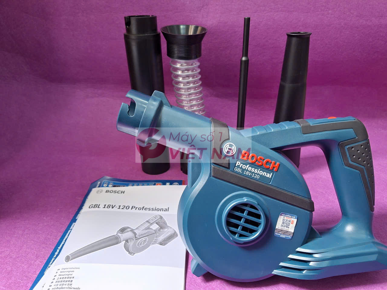 Máy thổi khí Bosch GBL18V-120 ( Chưa Pin & Sạc ) 6