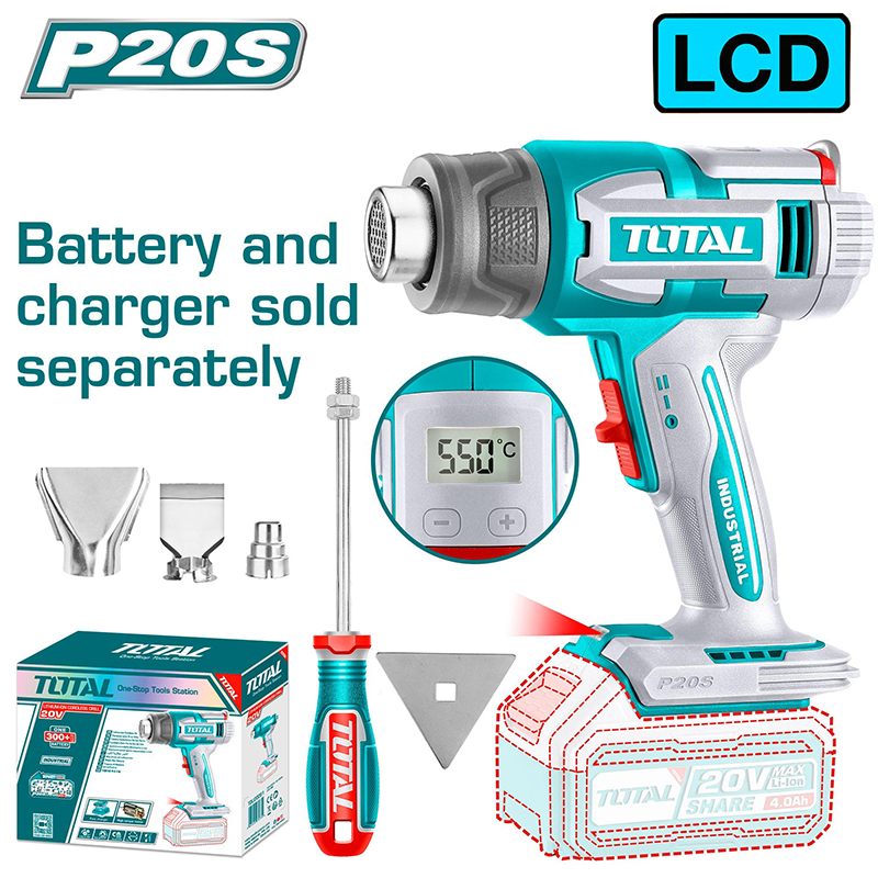 Máy thổi nhiệt dùng pin 20V TBLI2003 (Chưa Kèm & Sạc)
