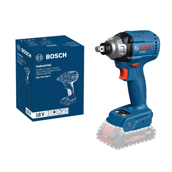 Máy vặn bu lông dùng pin 18V Bosch IDS 18V-200 T (Chưa Pin & Sạc)