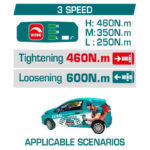 Máy vặn bu lông dùng pin 42V Total TIWLI42461 (1 Pin 2.0Ah, 1 Sạc) 1