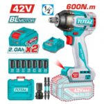 Máy vặn bu lông dùng pin 42V Total TIWLI42602 (2 Pin 2.0Ah, 1 Sạc) 1