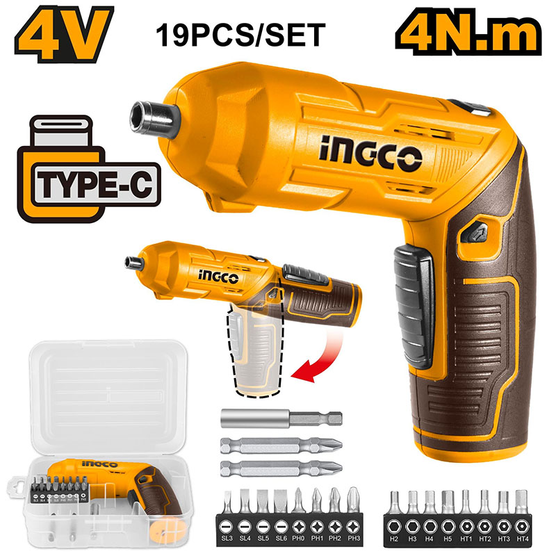 Máy vặn vít Mini dùng pin Ingco CSDLI0442