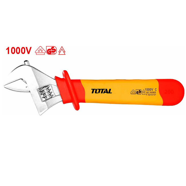 Mỏ lết cách điện Total THIADW081 8" (200mm)