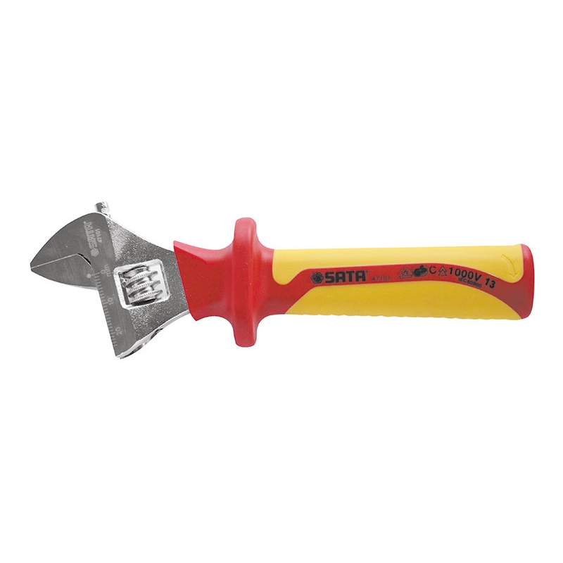 Mỏ lết chuyên dùng 10in/250mm, cách điện 1000 Sata 47103