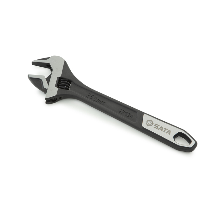 Mỏ lết đen mở ngàm 10in/262mm Sata 47124