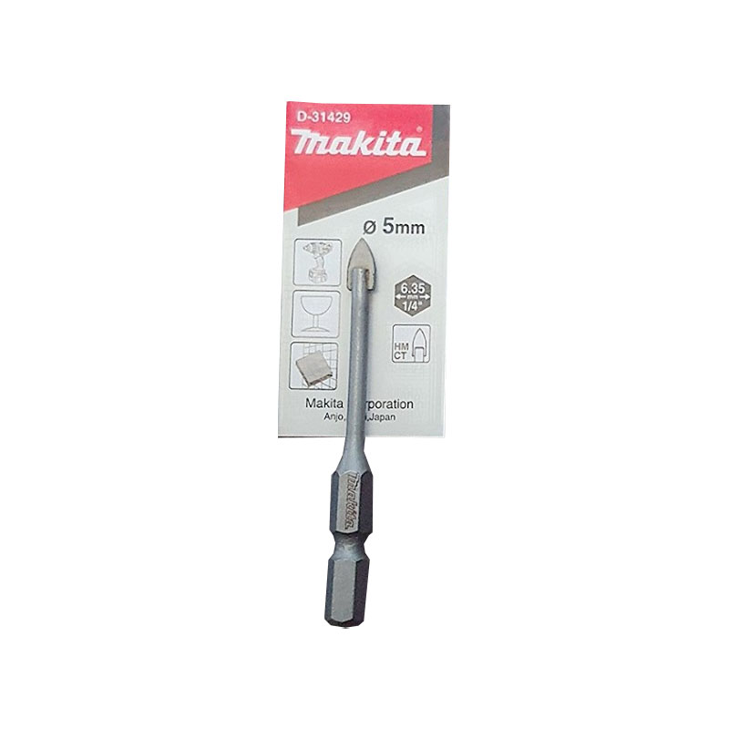 Mũi khoan gạch chuôi lục giác 5.0x65mm Makita D-31429