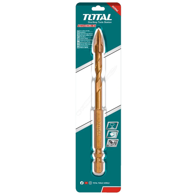 Mũi khoan gạch và kính Total TACG200812 8x85mm