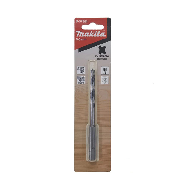 Mũi khoan gỗ 6x123mm chuôi SDS-PLUS Makita B-57504