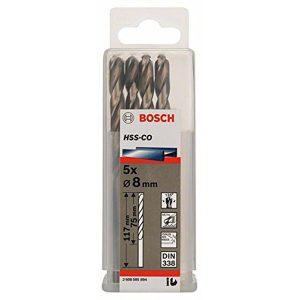 Mũi khoan INOX HSS-Co Bosch 2608585894 8mm