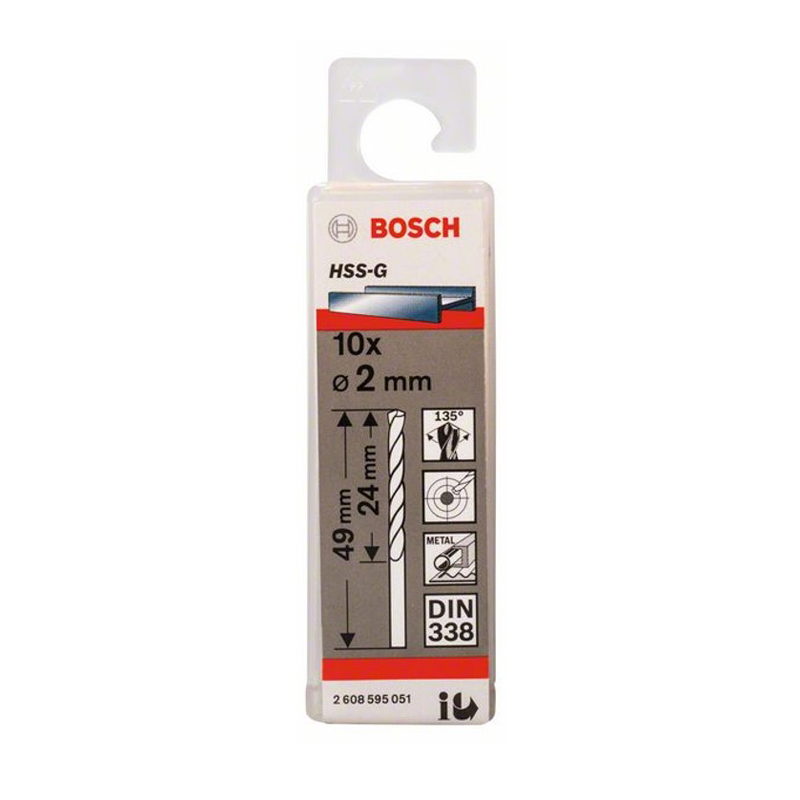Mũi Khoan Kim Loại, Sắt HSS-G/HSS-R Bosch 2608595051