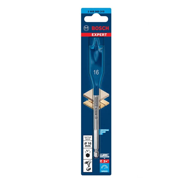 Mũi khoét gỗ đuôi cá SELFCUT 16x152mm Bosch 2608900315