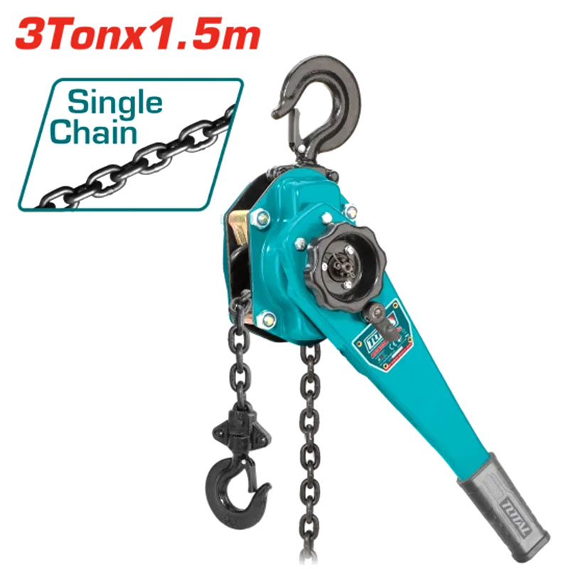 Pa lăng xích lắc tay 3 tấn 1.5m Total THSLB3001