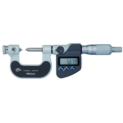 Panme đo ren điện tử Mitutoyo 326-251-30 (0-25mm/ 0.01mm)