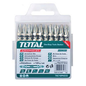 PH2x65mm Bộ mũi vít 10 chi tiết Total TAC16PH233