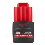Pin 12V 2.5Ah Milwaukee M12 HB2.5 3