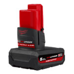 Pin 12V 5.0Ah Milwaukee M12 HB5 ASIA 1