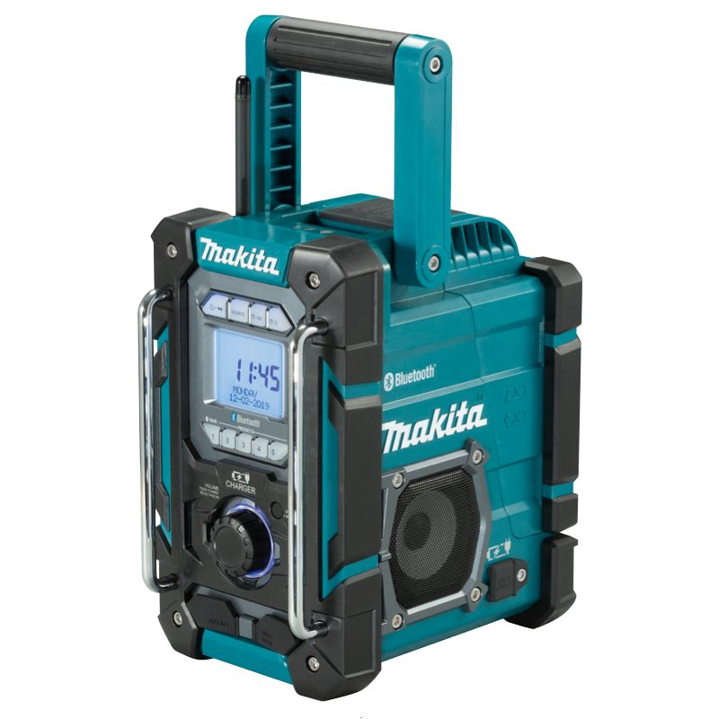 Radio công trường có chức năng sạc dùng pin và điện Makita DMR300 (18V/14.4V/12V MAX/AC)