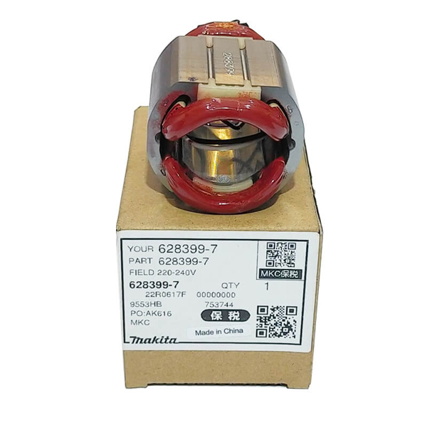 Stator máy mài góc 100mm 9553B Makita 628399-7