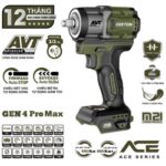 Thân máy khoan bu lông dùng pin 21V Dekton M21-IW680PROMAX 5