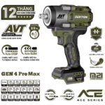 Thân máy vặn bu lông dùng pin 21V Dekton M21-IW850PROMAX 1