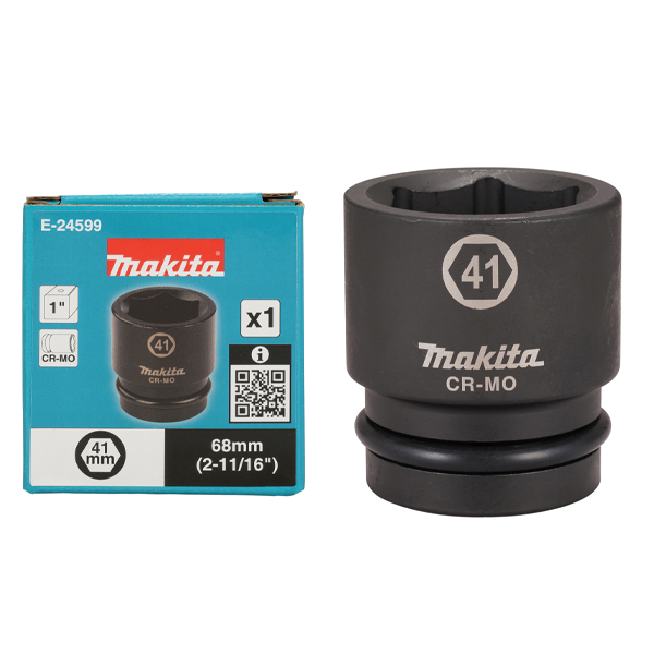 Tuýp đen cho máy bu lông 1" Makita E-24599 (41x68mm)