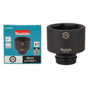 Tuýp đen cho máy bu lông 1" Makita E-24670 (70x96mm)