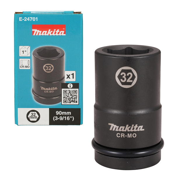 Tuýp đen dài 1" 32mm Makita E-24701