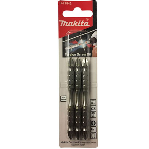 Vít Xoắn (torsion screw bit ph1-85 3pc.) Makita B-21842