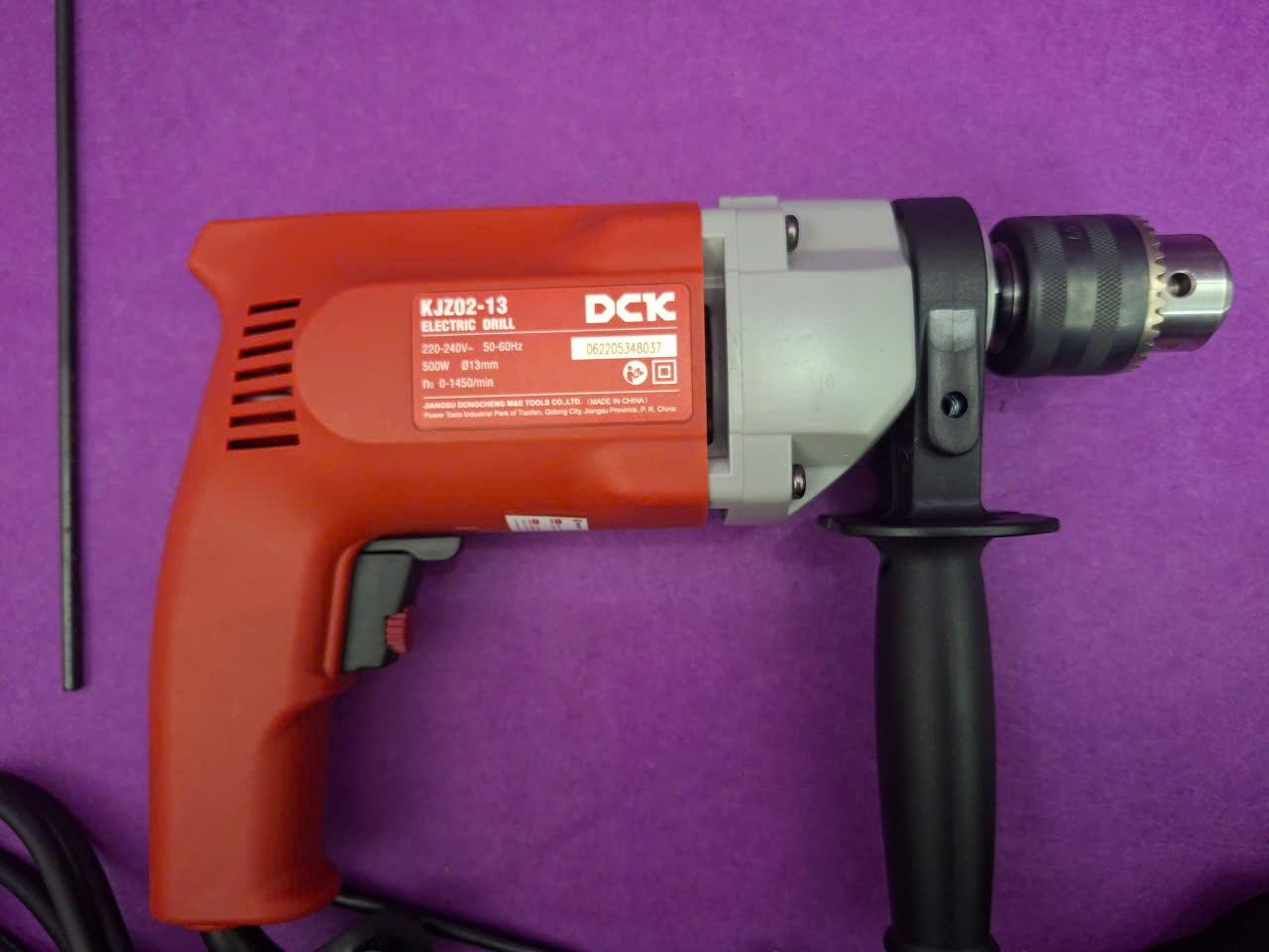 13mm Máy khoan 500W DCK KJZ02-13 3
