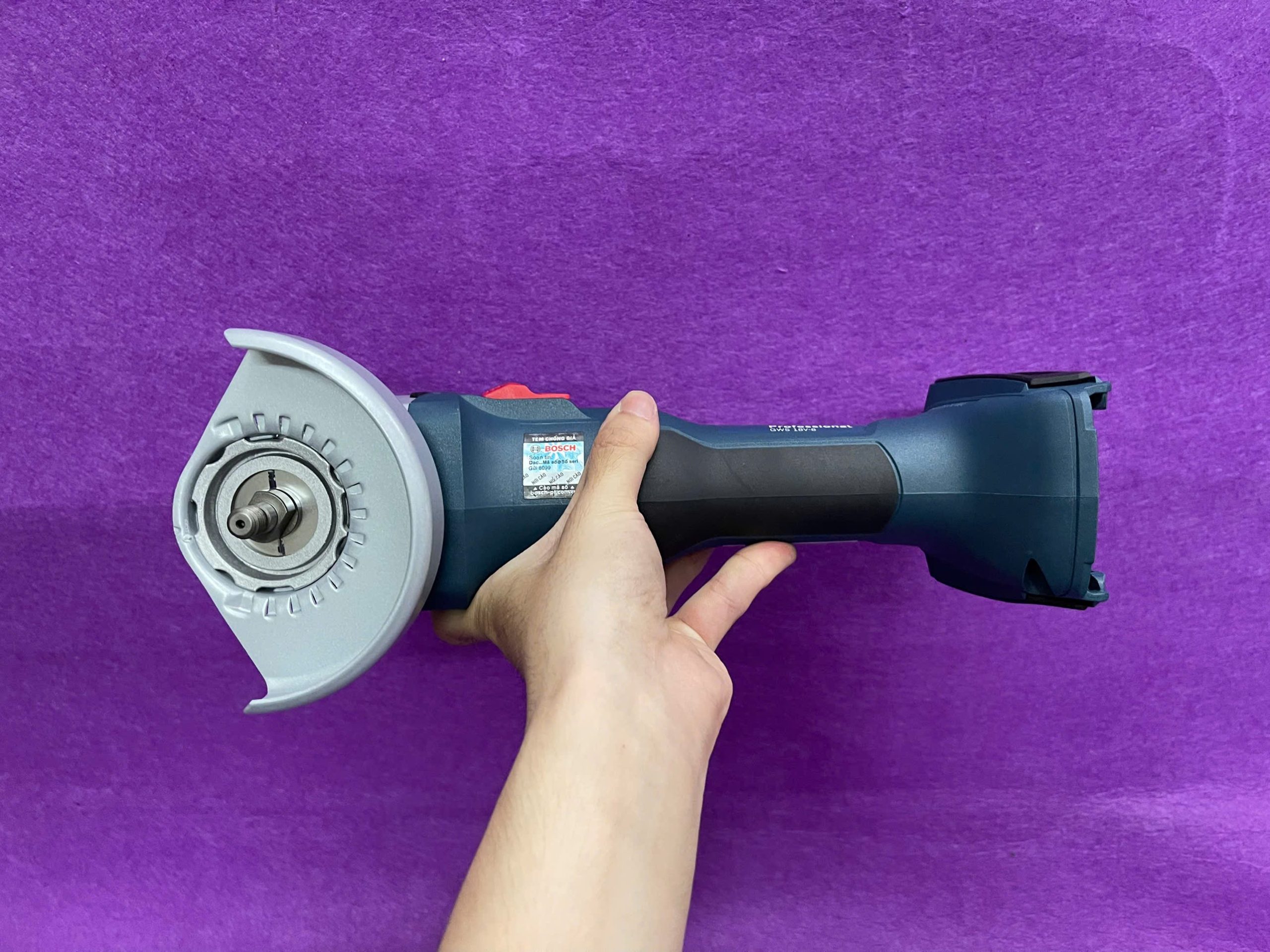 125mm Máy mài góc dùng pin 18V Bosch GWS 18V-8 (Solo) 4