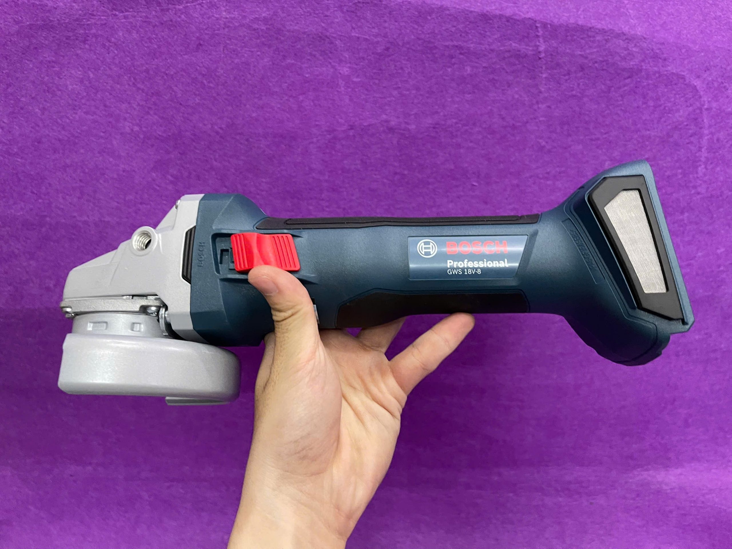125mm Máy mài góc dùng pin 18V Bosch GWS 18V-8 (Solo) 3