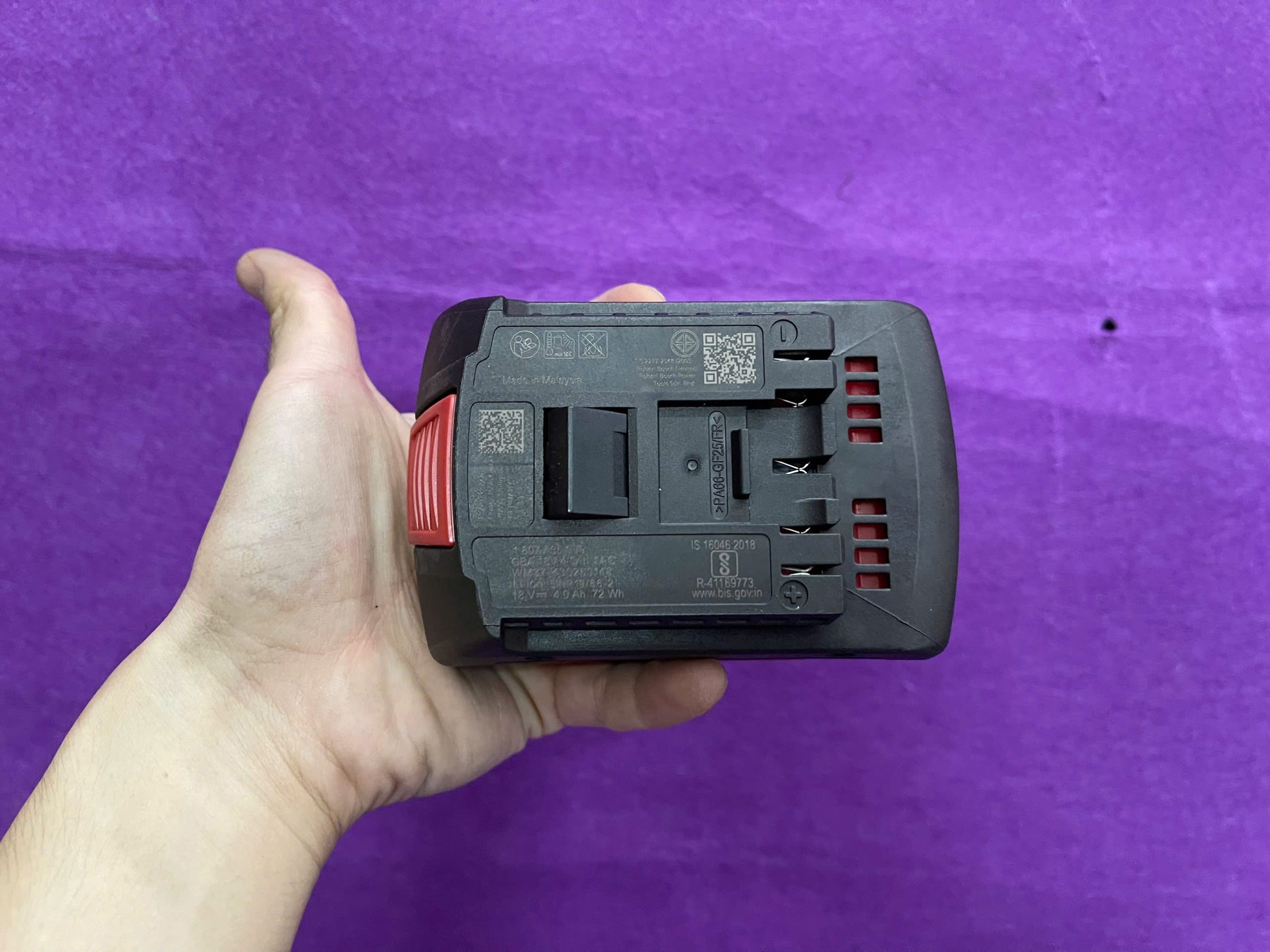 125mm Máy mài góc dùng pin 18V Bosch GWS 18V-8 (Solo) 7