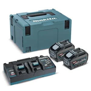 191U13-9 BỘ PIN SẠC(BL4050F*2+DC40RB+MAKPAC) MAKITA 191U13-9