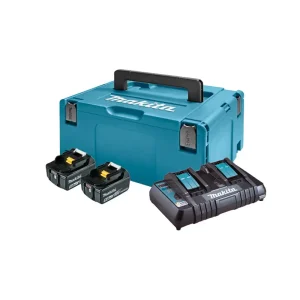 197629-2 BỘ PIN SẠC Makita MKP3PT182 (BL1850B*2/DC18RD) 197629-2