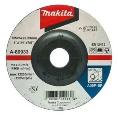 A-80933 A-80656 Đá Mài Makita 125x6x22,23