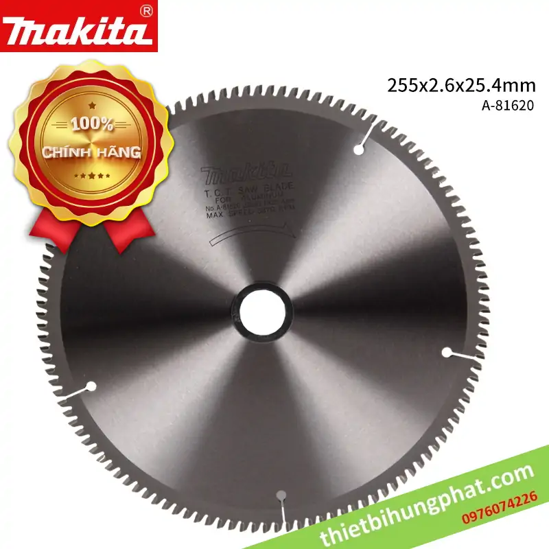 A-81620 Lưỡi cắt nhôm Makita A-81620 (255mm)