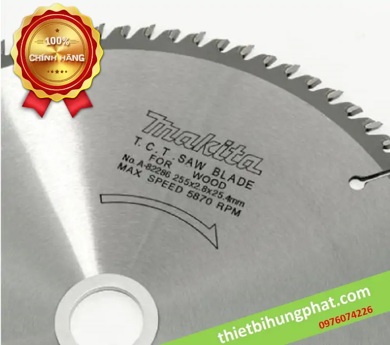 A-82286 Lưỡi cắt nhôm Makita A-82286 (255mm)