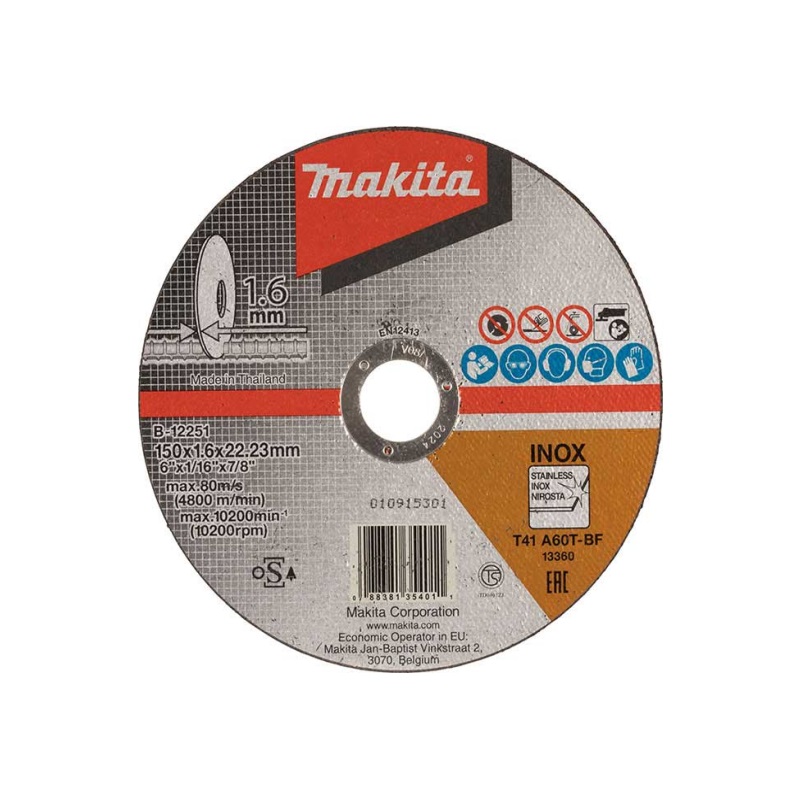 B-12251 Đá Cắt Mỏng 150×1.6×22