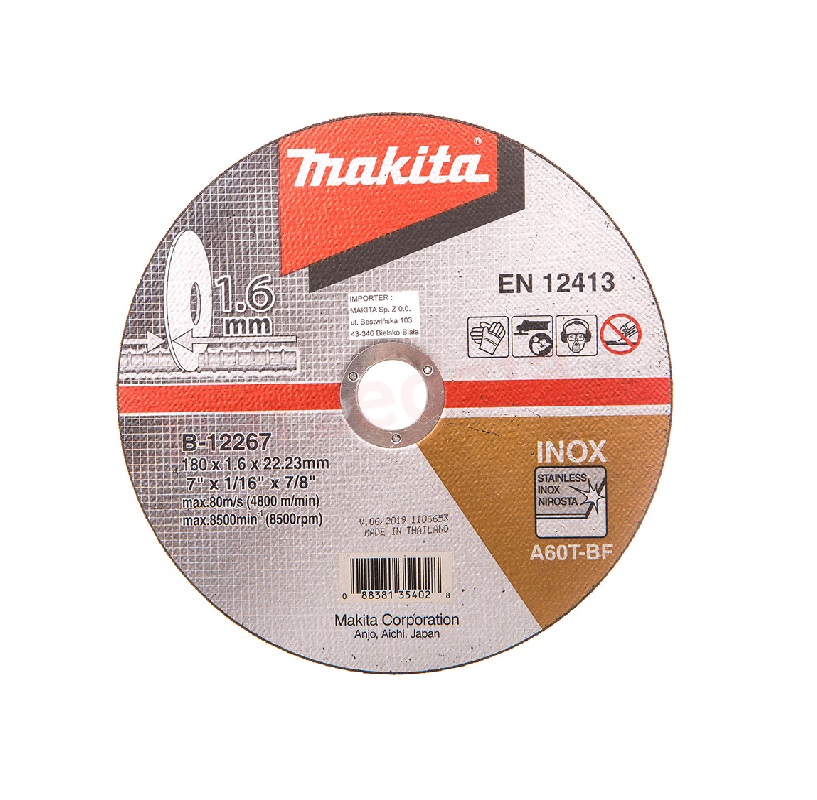 B-12267 Đá Cắt Mỏng180x1.6×22