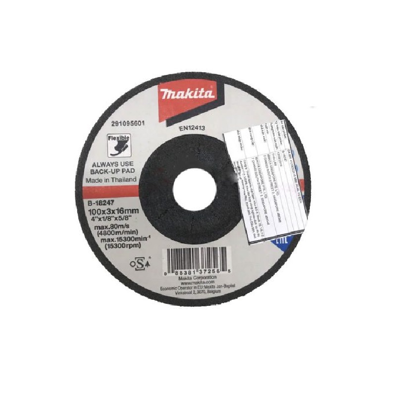 B-18247 Đá Mài 4″(100x3x16 Mm) Ac46, 1g Đen