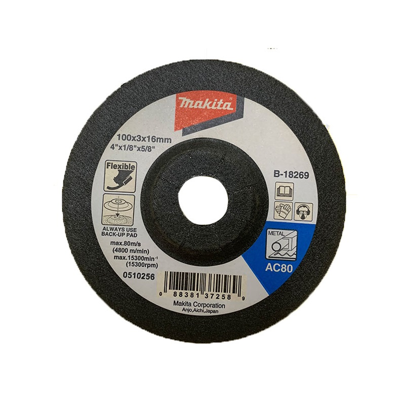 B-18269 Đá Mài 4″ (100x3x16 Mm) Ac80, 1g Đen