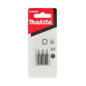 B-23662 Bộ Mũi Vặn Vít (3 cái/bộ), HEX 1.5-25mm