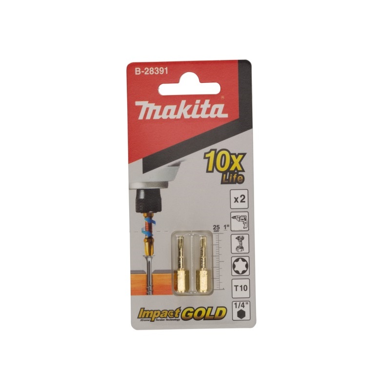 B-28391 Vít Torsion T10-25 2pc
