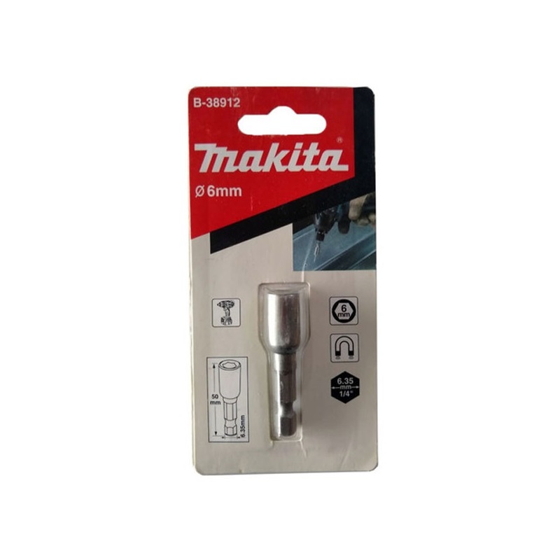 B-38912 Đầu Tuýp Dài Vặn Ốc 1pc 6x50mm